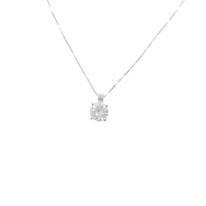 Collana e pendente con brillante